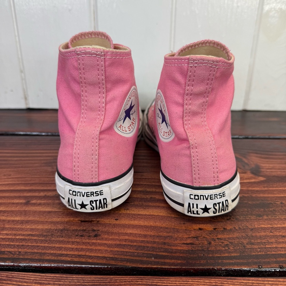 Converse Chuck Taylor All Star High Top Sneakers – Pink - Women’s Size 7 - Picture 7 of 9